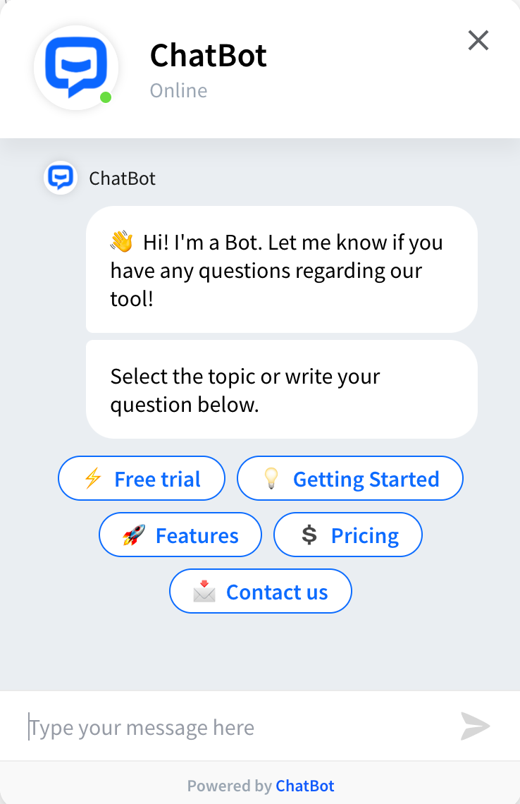 ChatBot Example
